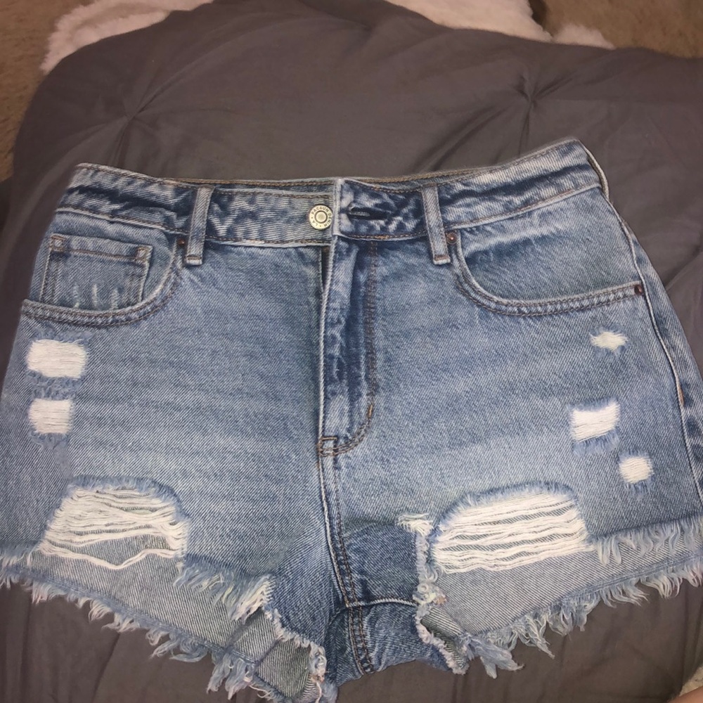 pacsun denim shorts